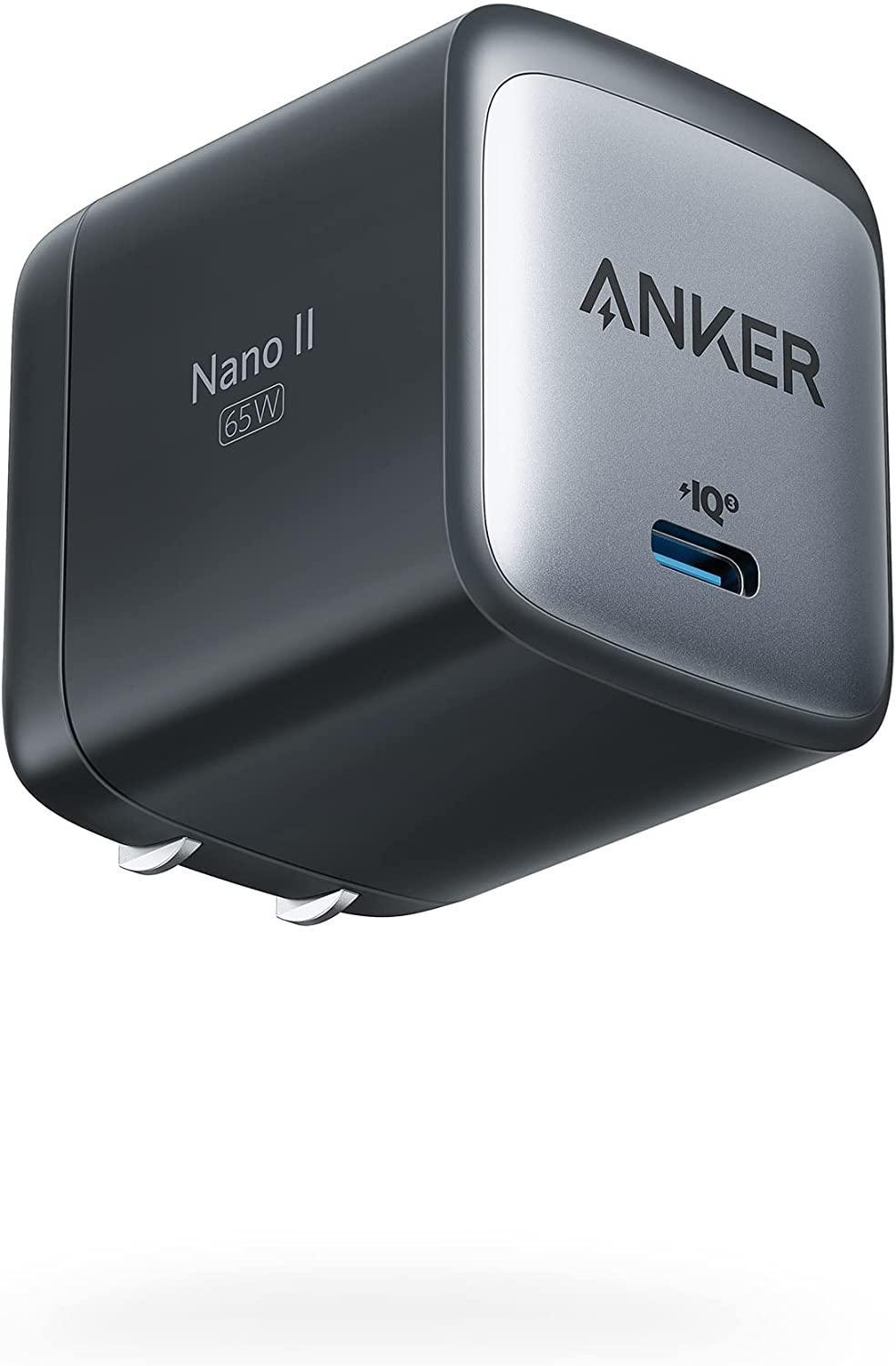 Anker Nano II 65W USB-C Charger - Black