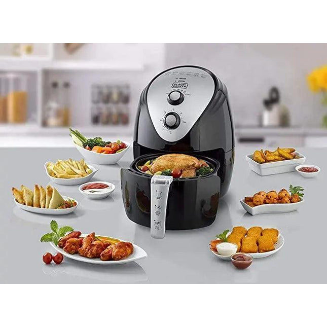 BLACK & DECKER 3.5L Manual Aerofry Air Fryer with Rapid Air Convection Technology - Mycart.mu in Mauritius at best price