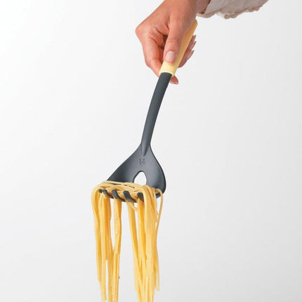 Brabantia TASTY+, Spaghetti Spoon plus Measure Tool Vanilla Yellow - Mycart.mu in Mauritius at best price