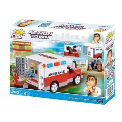 COBI Action Town - Doctor Ambulance 200 pcs - Mycart.mu in Mauritius at best price