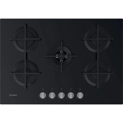 INDESIT 75cm Built in Gas Hob with 5 Burners - Mycart.mu in Mauritius at best price