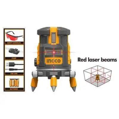INGCO Self-Leveling Line Laser (Red laser beams) HLL306505 - Mycart.mu in Mauritius at best price