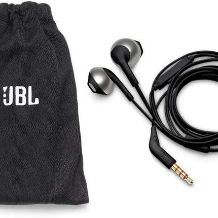 JBL TUNE 205 In-Ear Headphones with One-Button Remote/Mic - Black - Mycart.mu in Mauritius at best price