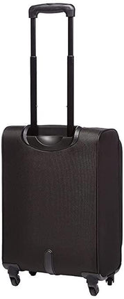 Kamiliant by American Tourister KAM Gaho SP Polyester 55 cms Black Softsided Cabin Luggage (Black) - Mycart.mu in Mauritius at best price