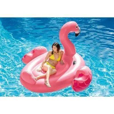 MEGA FLAMAND ROSE à Chevaucher Gonflable - Mycart.mu in Mauritius at best price