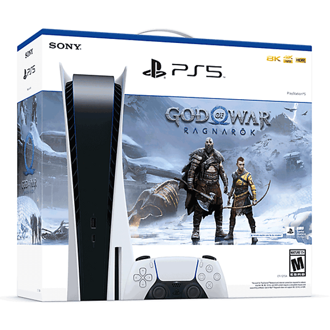 PlayStation5 Console – God of War Ragnarok Bundle 1TB | Disc - Mycart.mu in Mauritius at best price