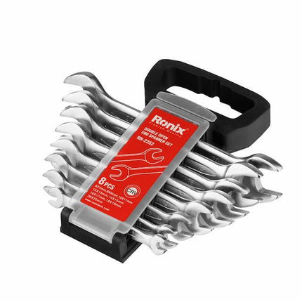 RONIX Double Open-End Spanner Set 8Pcs Cr-V - Mycart.mu in Mauritius at best price