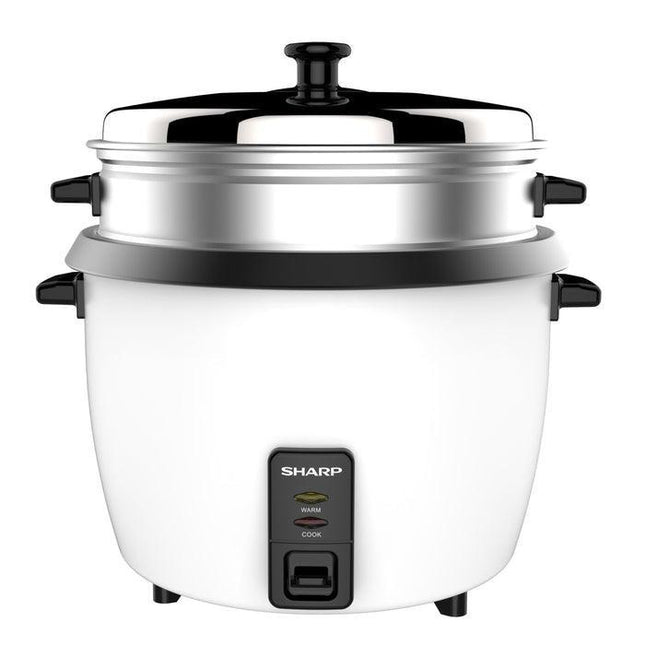 SHARP 1.0L Rice Cooker with Steamer & Coated Inner Pot - Mycart.mu in Mauritius at best price