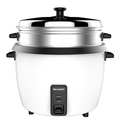 SHARP 2.8L Rice Cooker with Steamer & Coated Inner Pot - Mycart.mu in Mauritius at best price