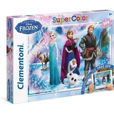 SIMBA Clementoni - Disney Frozen Puzzle 104 pieces - Mycart.mu in Mauritius at best price