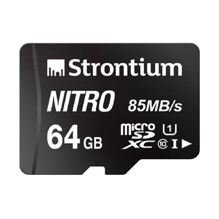 STRONTIUM Nitro microSD Card 85MB/s - Mycart.mu in Mauritius at best price