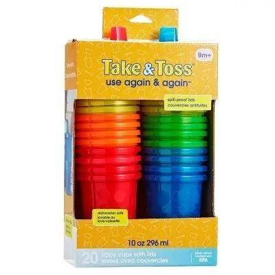 Take & Toss 10oz Sippy Cup 20 pk - Mycart.mu in Mauritius at best price
