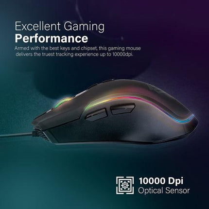 VERTUX GameCharged™ Lightweight Gaming Mouse - ASSAULTER - Mycart.mu in Mauritius at best price