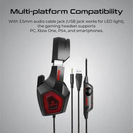 VERTUX High Fidelity Surround Sound Gaming Headset - DENALI - Mycart.mu in Mauritius at best price