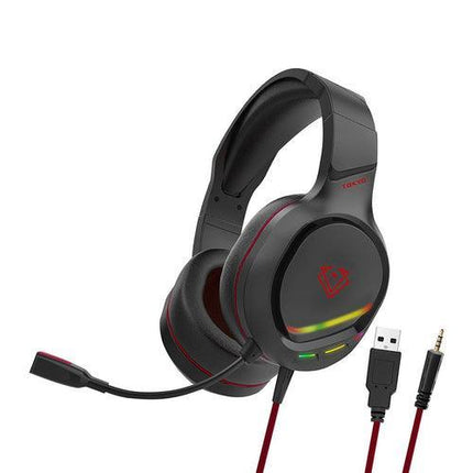 VERTUX - Noise Isolating Amplified Wired Gaming Headset - TOKYO.RED - Mycart.mu in Mauritius at best price